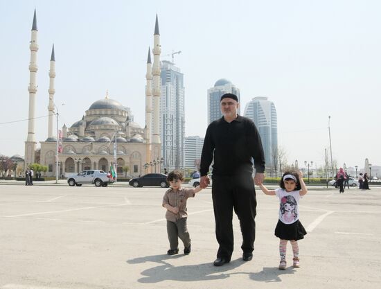 Celebrating Peace Day in Grozny