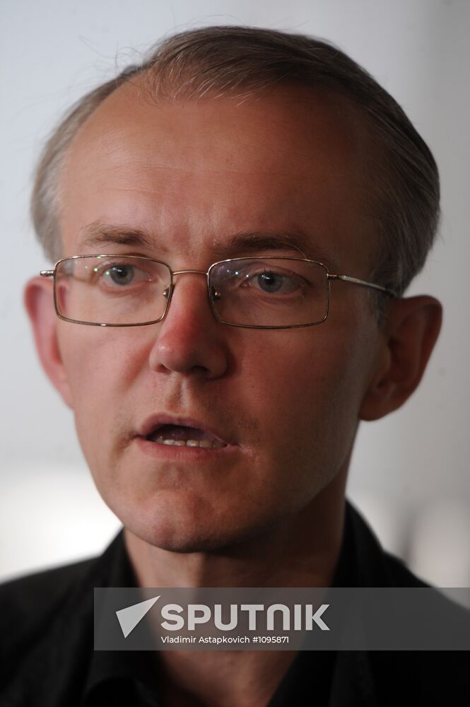 Oleg Shein, former candidate for Astrakhan Mayor, in Moscow