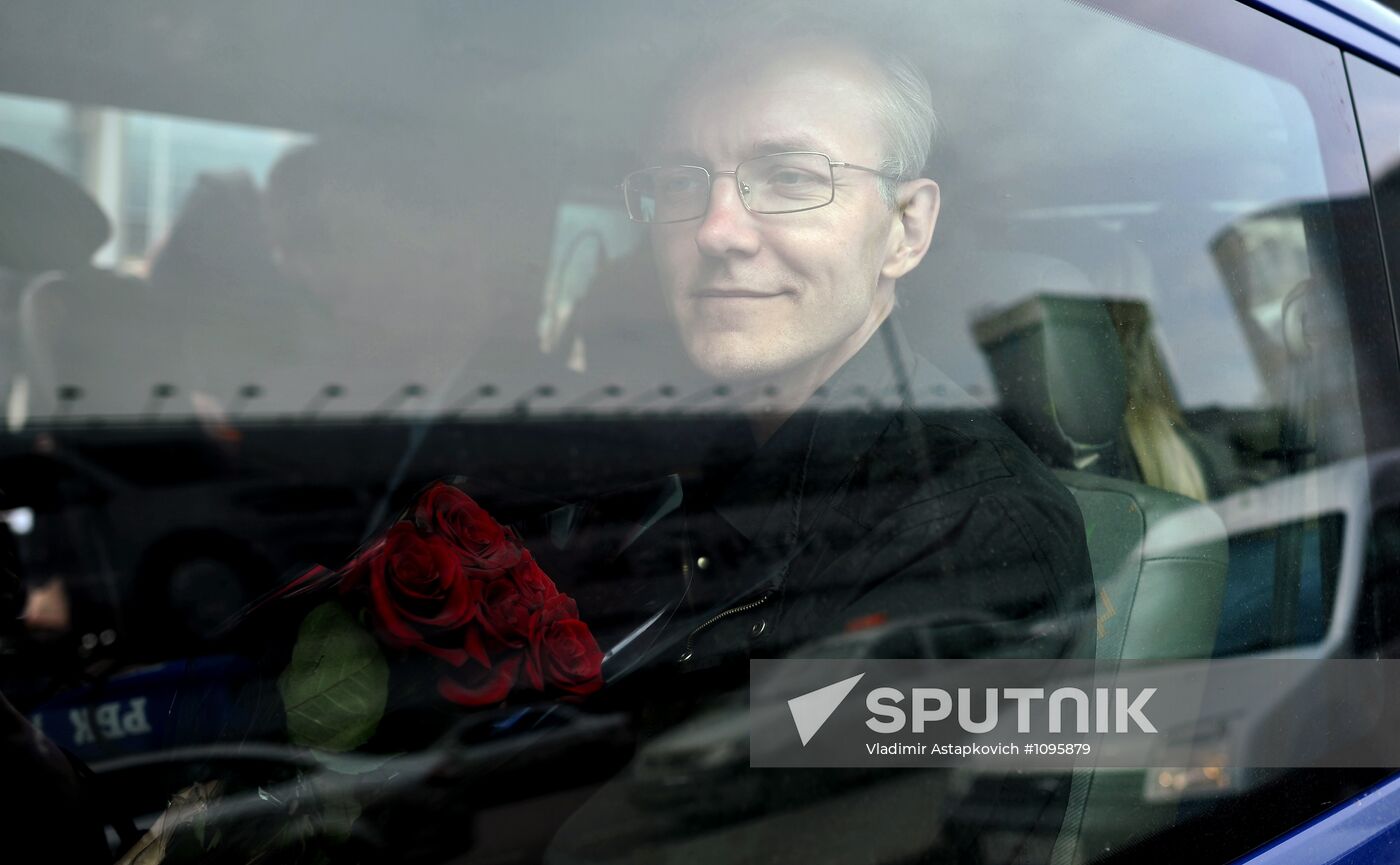 Oleg Shein, former candidate for Astrakhan Mayor, in Moscow