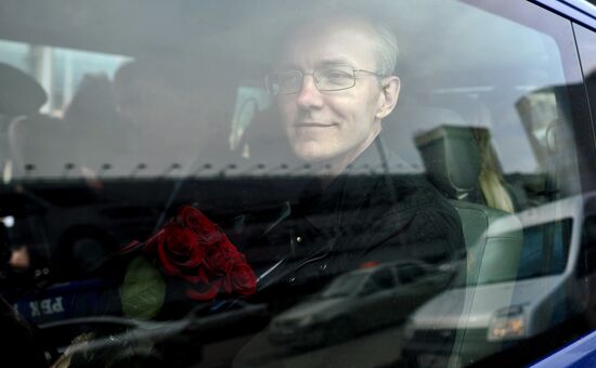 Oleg Shein, former candidate for Astrakhan Mayor, in Moscow