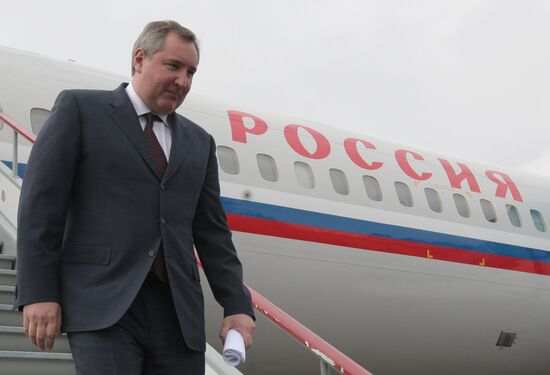 Russian Deputy Prime Minister Dmitry Rogozin visits Chisinau