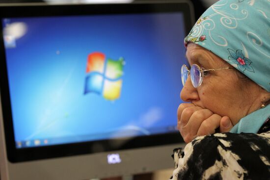 First IT-Olympiad for third age generation in Kazan