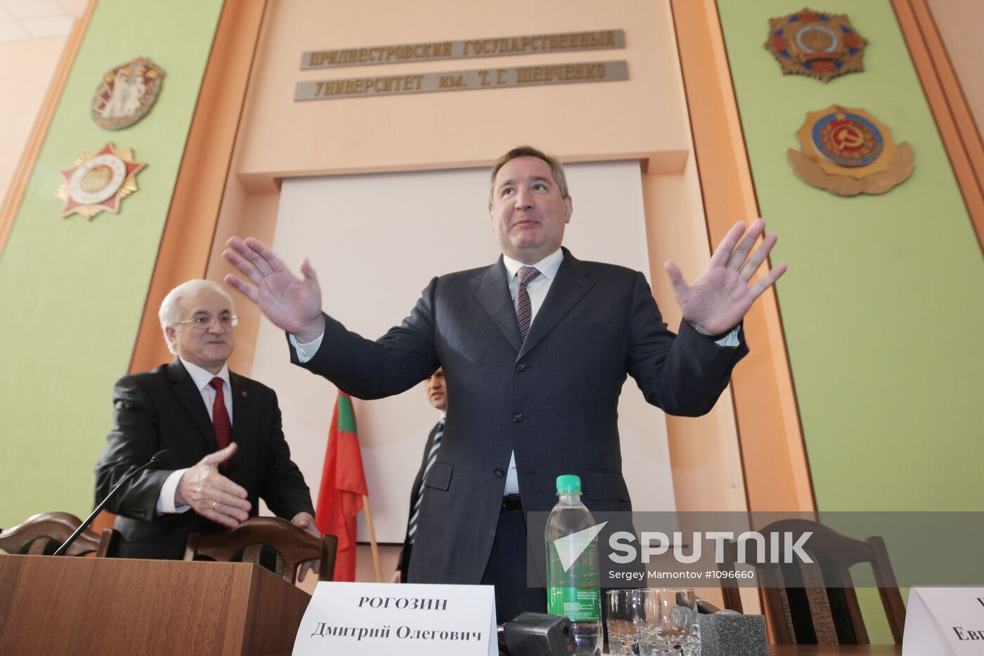 Dmitry Rogozin's working visit to Moldova