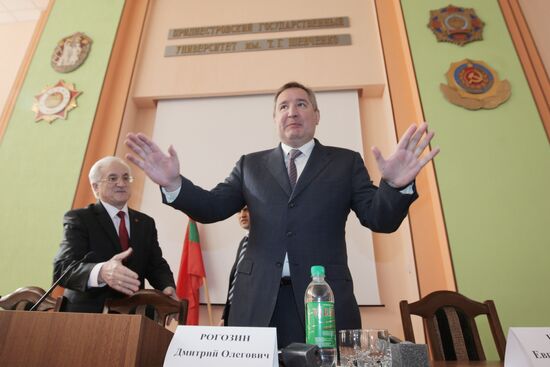 Dmitry Rogozin's working visit to Moldova