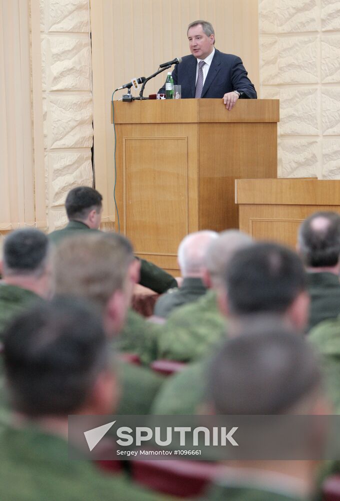 Dmitry Rogozin's working visit to Moldova