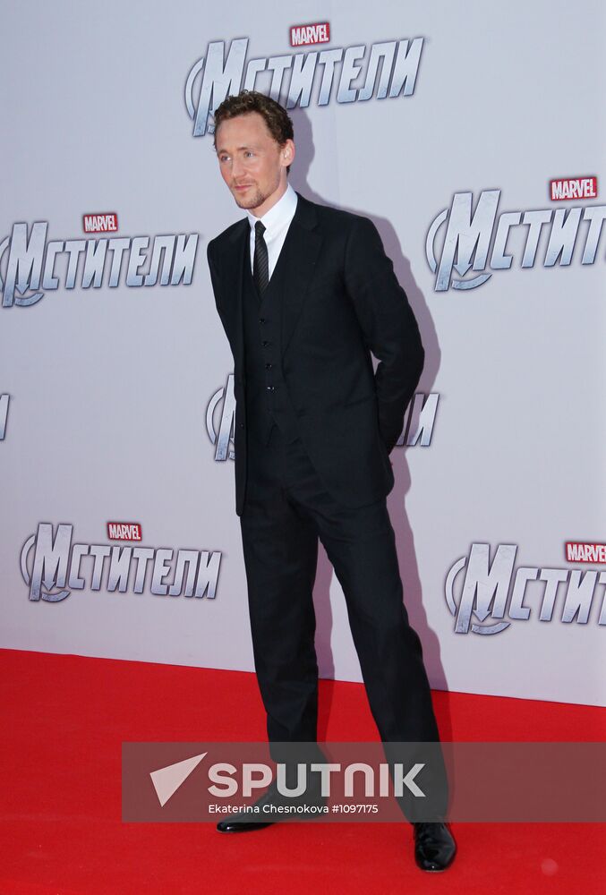 Film by director Joss Whedon "The Avengers" premieres in Moscow