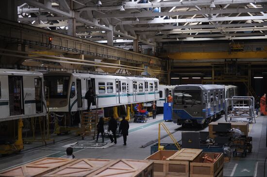 Metrowagonmash plant in Mytishchi
