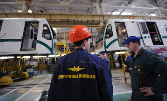 Metrowagonmash plant in Mytishchi