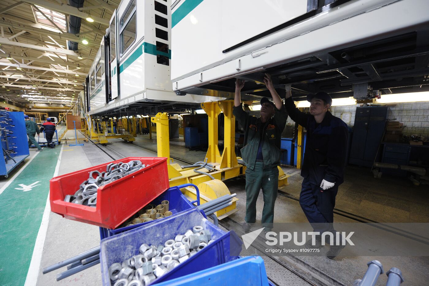 Metrowagonmash plant in Mytishchi