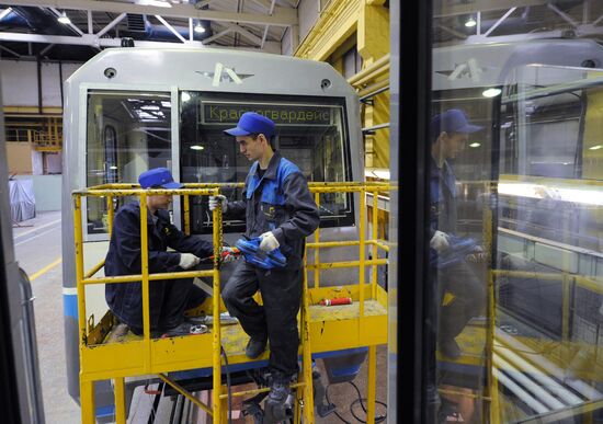 Metrowagonmash plant in Mytishchi