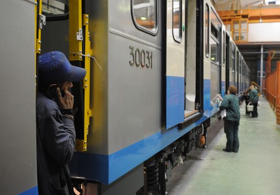 Metrowagonmash plant in Mytishchi