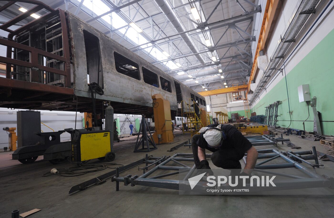 Metrowagonmash plant in Mytishchi