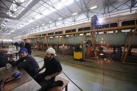 Metrowagonmash plant in Mytishchi
