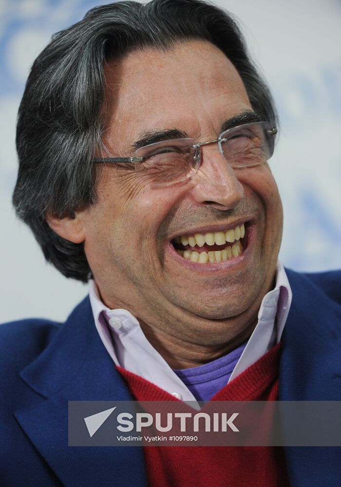 Riccardo Muti gives news conference