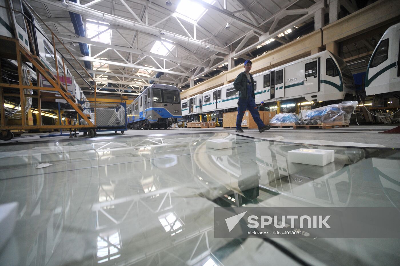 Work of "Metrovagonmash" in Mytishchi