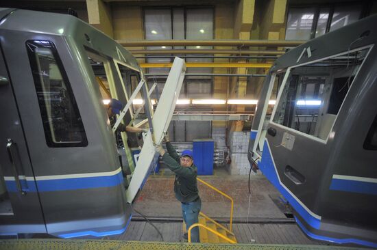 Work of "Metrovagonmash" in Mytishchi