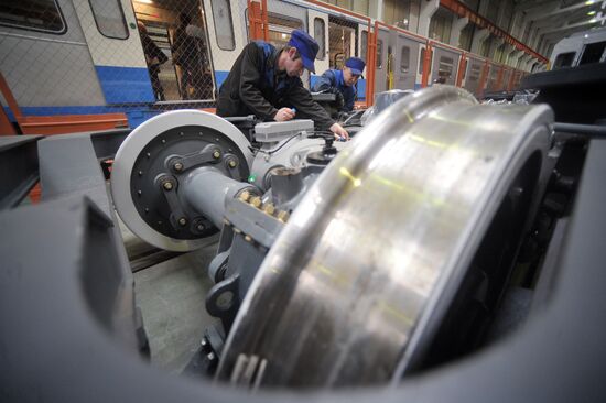 Work of "Metrovagonmash" in Mytishchi