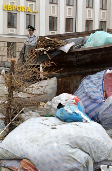 Raid on illegal dumping sites in Kazan