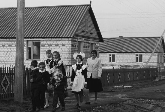 Children go to school