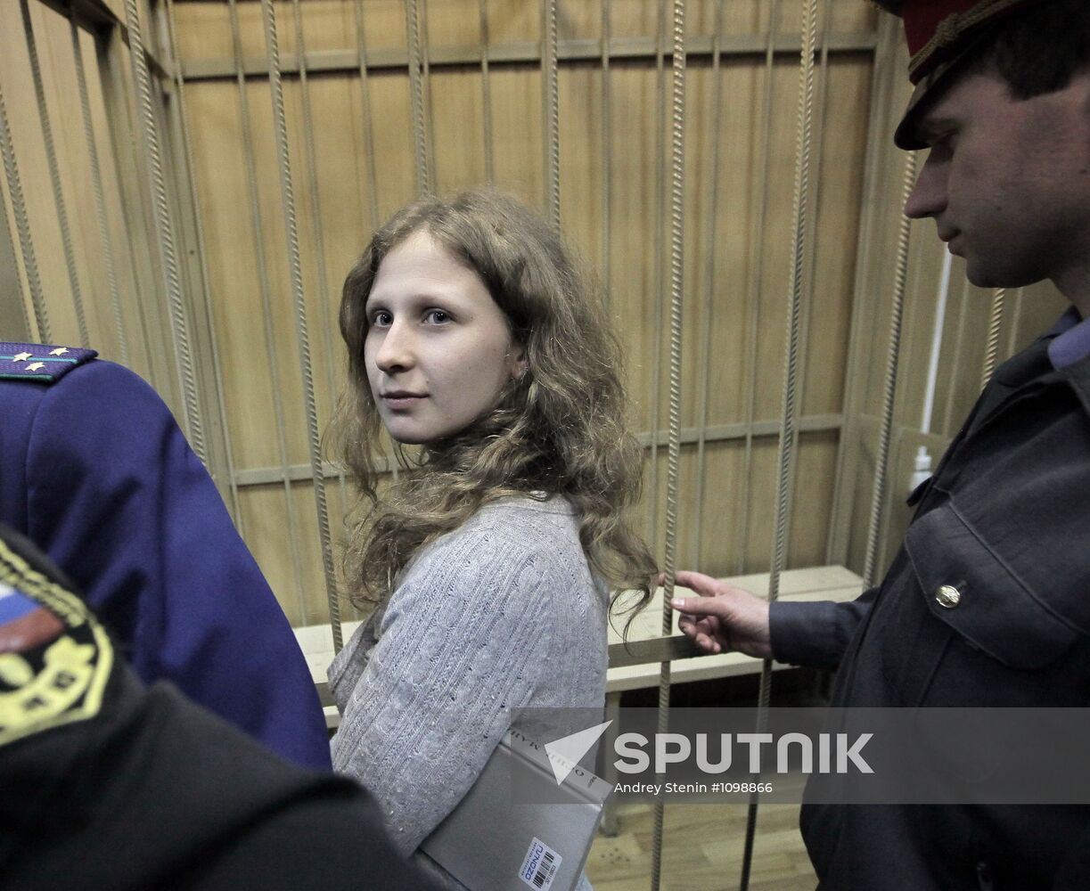 Pussy Riot case hearing