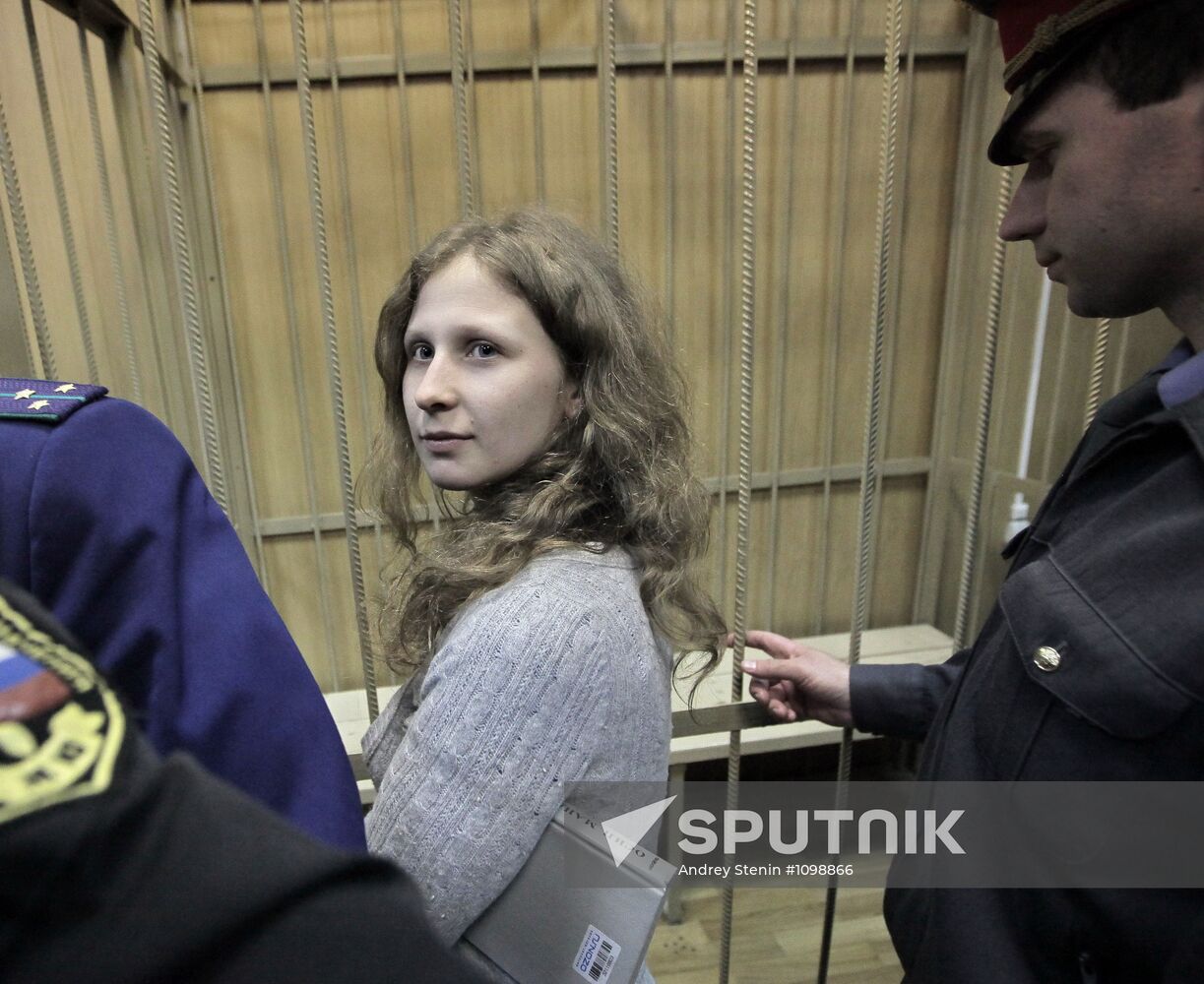 Pussy Riot case hearing