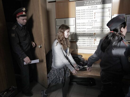 Pussy Riot case hearing