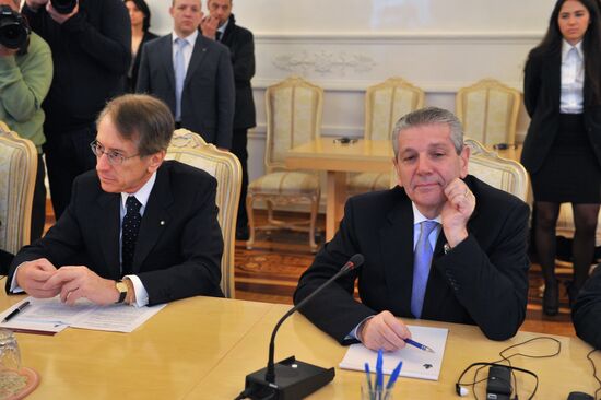 Russian and Italian foreign and defense ministers meet in Moscow