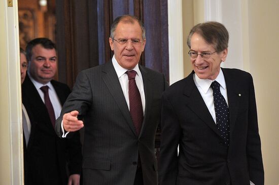 Ministers of Foreign Affairs and Defense of Russia and Italy mee