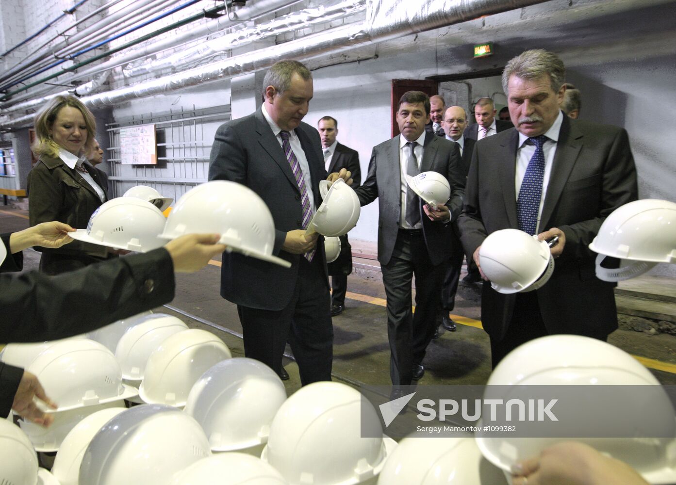 Dmitry Rogozin visits Sverdlovsk region