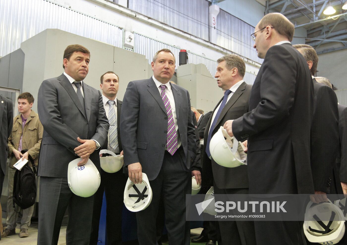 Dmitry Rogozin visits Sverdlovsk region