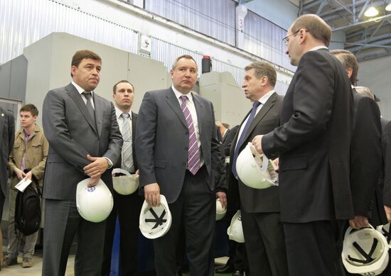 Dmitry Rogozin visits Sverdlovsk region