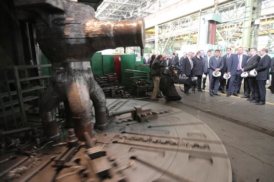 Dmitry Rogozin visits Sverdlovsk region