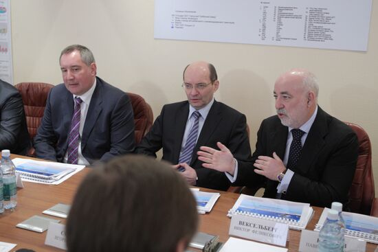 Dmitry Rogozin visits Sverdlovsk region