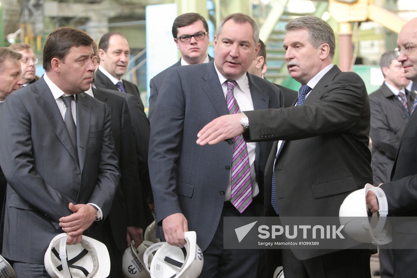 Dmitry Rogozin visits Sverdlovsk region