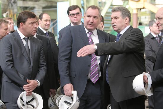 Dmitry Rogozin visits Sverdlovsk region