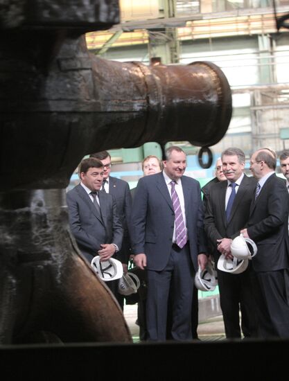 Dmitry Rogozin visits Sverdlovsk region