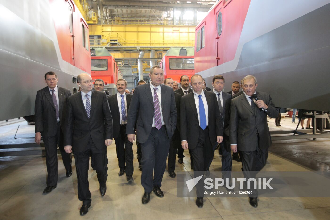 Dmitry Rogozin visits Sverdlovsk region