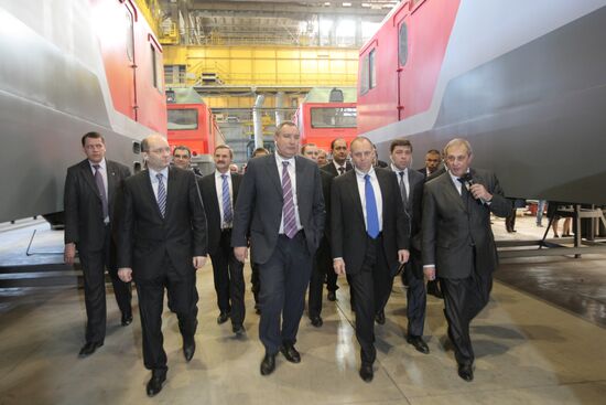 Dmitry Rogozin visits Sverdlovsk region