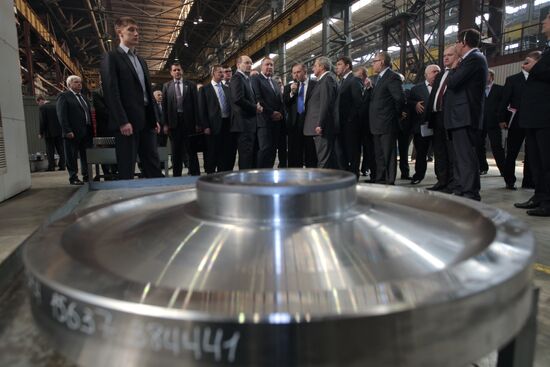 Dmitry Rogozin visits Sverdlovsk region