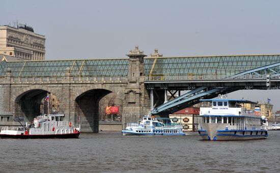 Start of passenger navigation on Moscow River