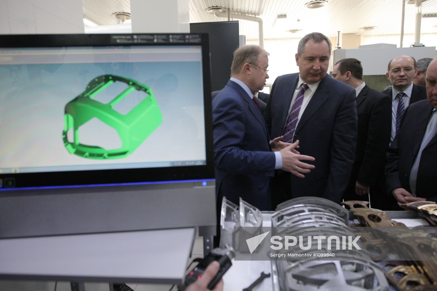 Dmitri Rogozin visits Sverdlov Region