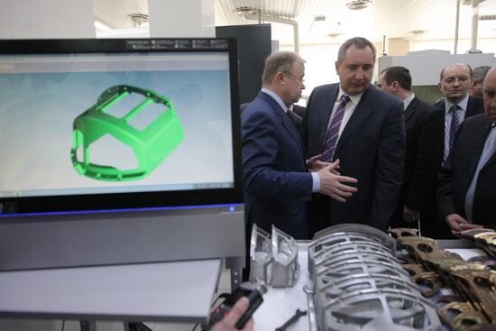 Dmitri Rogozin visits Sverdlov Region