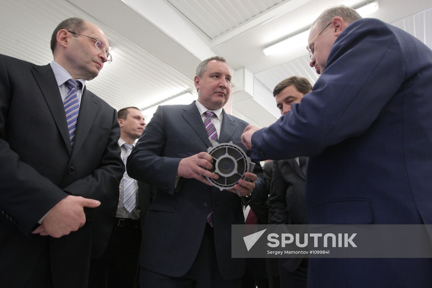 Dmitri Rogozin visits Sverdlov Region