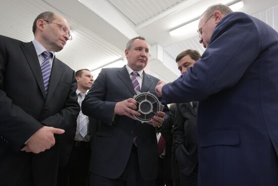 Dmitri Rogozin visits Sverdlov Region