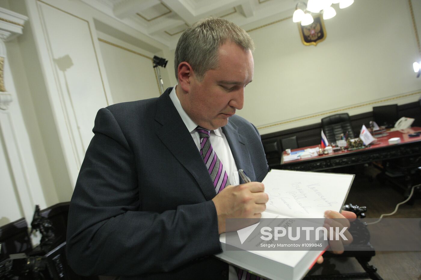 Dmitry Rogozin visits Sverdlovsk Region