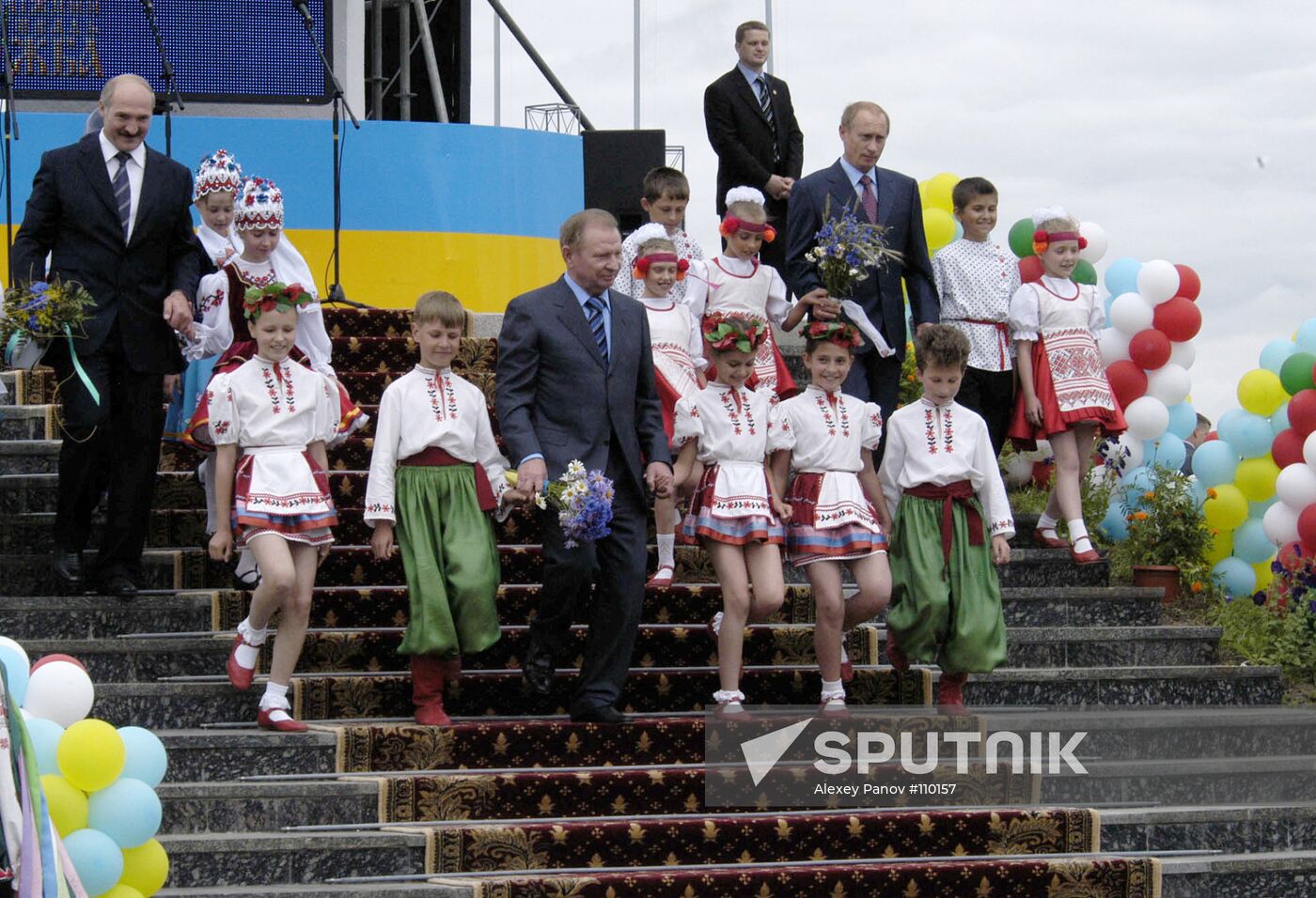 Putin Lukashenko Kuchma Festival 