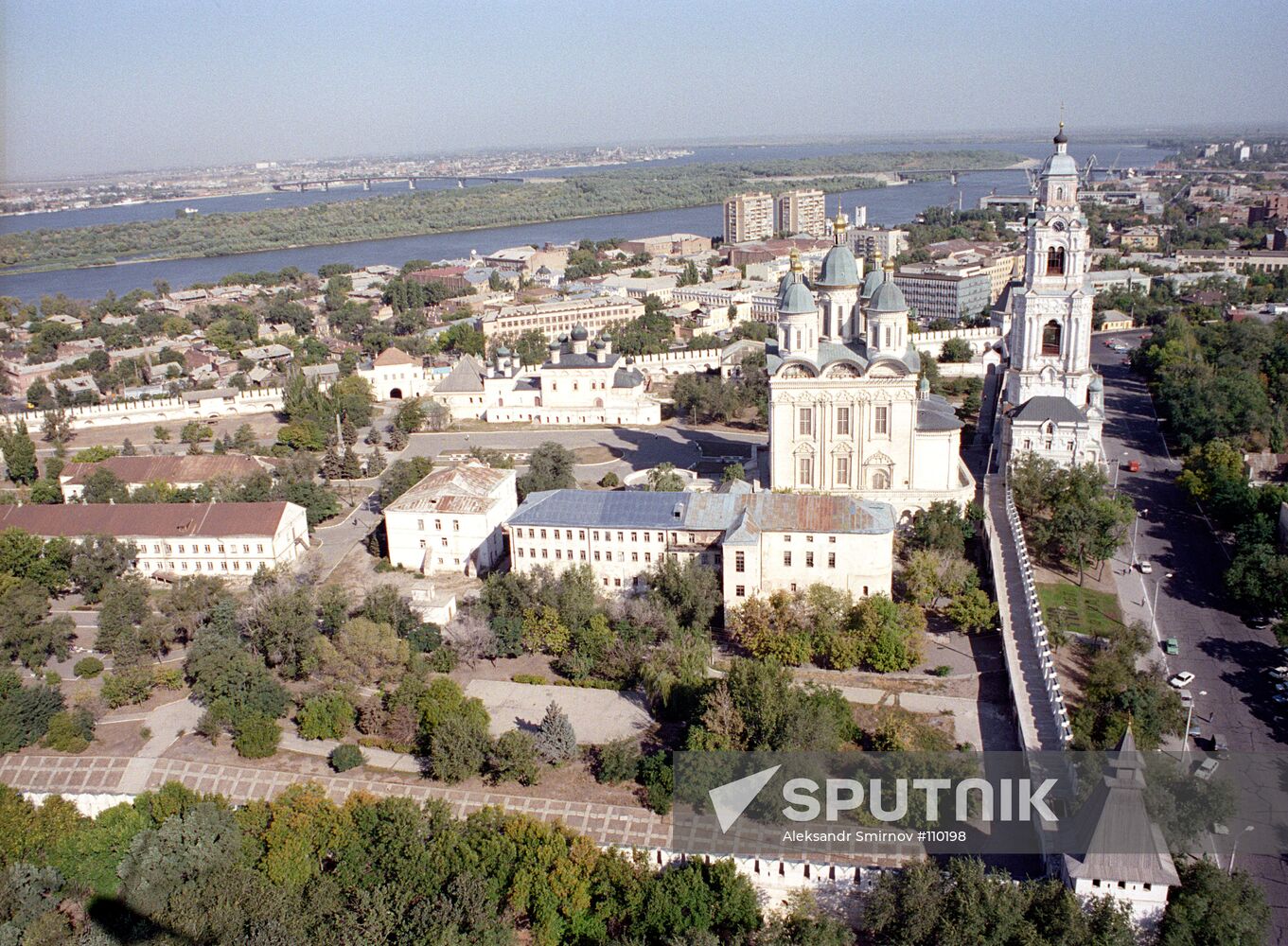 Astrakhan church landscape