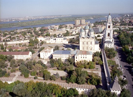 Astrakhan church landscape