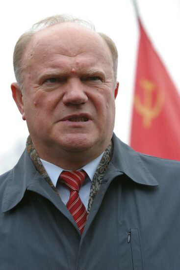 Zyuganov Communist Party Russian Federation