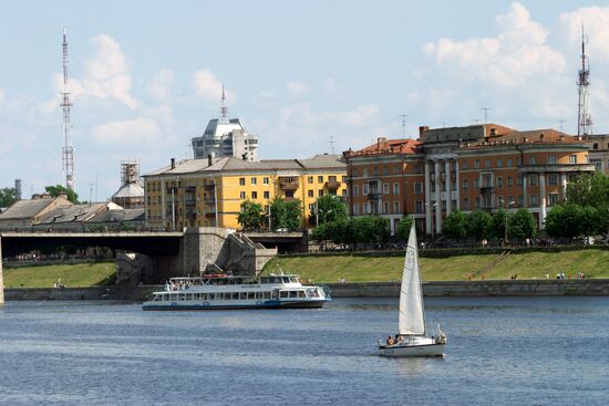 VOLGA RIVER EMBANKMENT
